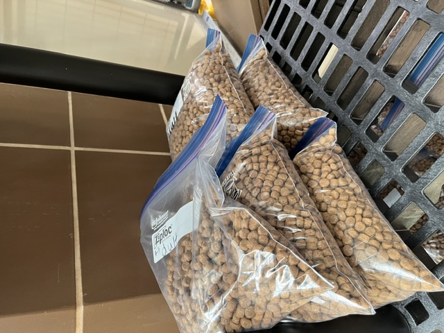 donated dog food